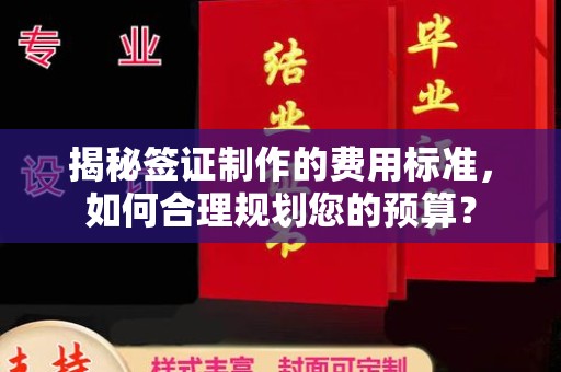 闻喜揭秘签证制作的费用标准，如何合理规划您的预算？