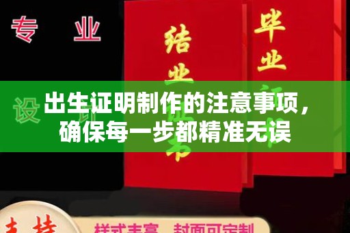 闻喜出生证明制作的注意事项，确保每一步都精准无误