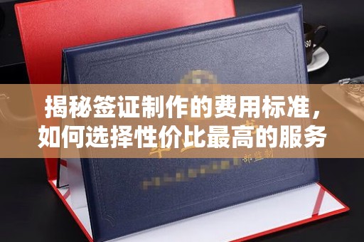 闻喜揭秘签证制作的费用标准，如何选择性价比最高的服务？